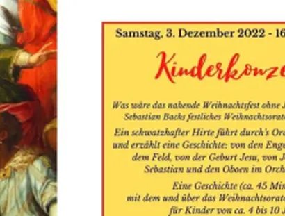 Veranstaltungen in Berlin: Weihnachtsoratorium - KINDERKONZERT