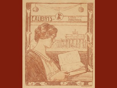 Exlibris von Erna Arnhold