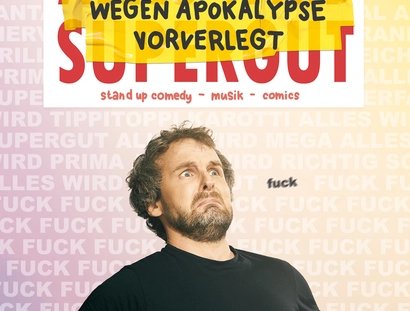 KEY VISUAL Tino Bomelino: Wegen Apokalypse vorverlegt