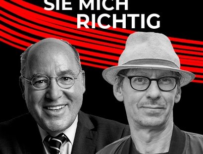 VISUAL Missverstehen Sie mich richtig! Gregor Gysi mit Flake