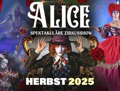 VISUAL ALICE – Spektakuläre Zirkusshow