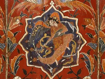 Detailaufnahme Aleppo-Zimmer, Ident. Nr.: I. 2862, Museum für Islamische Kunst