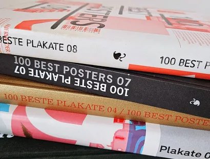 Kataloge des Wettbewerbs "100 BESTE PLAKATE"