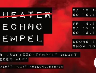 VISUAL Theater Techno Tempel