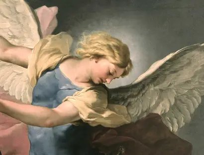 Luca Giordano: Der hl. Michael besiegt den Teufel, Ausschnitt, um 1663