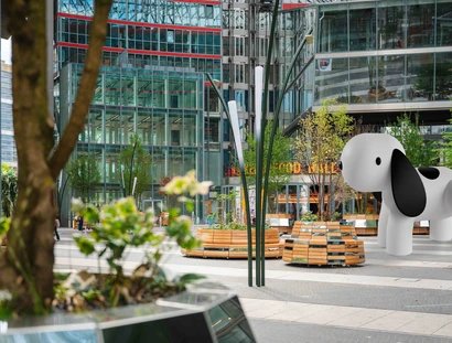 Inflatable Animals des Künstlers Mr. Kaplin beleben das Forum im Center am Potsdamer Platz
