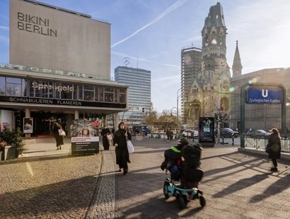 Bikini Berlin im Winter