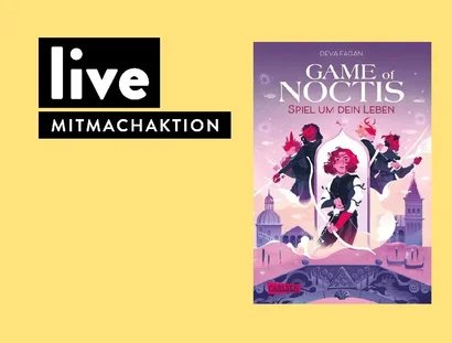 KEY VISUAL Escape Rallye GAME OF NOCTIS: "Spiel um dein Leben"
