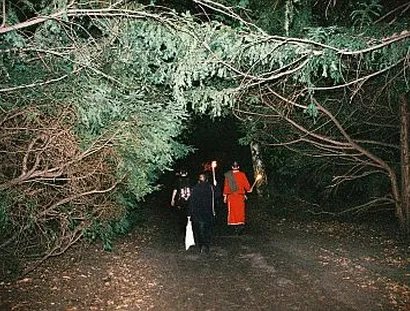 Keltische Mythologie bei Nacht