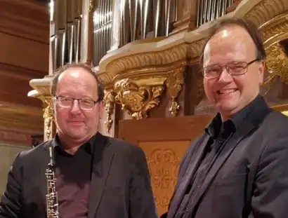 Stefan Kircheis (Orgel) und Andreas Wenske (Oboe)