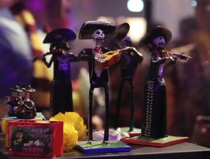 Miniaturen für den Día de Muertos