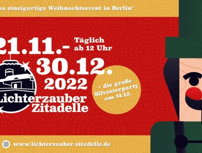Veranstaltungen in Berlin: Lichterzauber Zitadelle - Das einzigartige Berliner Weihnachtsevent