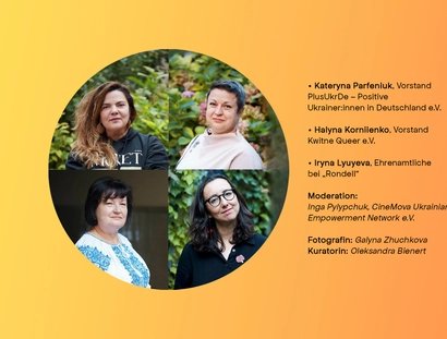 VISUAL »Teil-Sein in Berlin – Stimmen ukrainischer Frauen« – Fotoausstellung & Gespräch