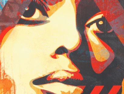 Shepard Fairey, Bias By Numbers, 2023