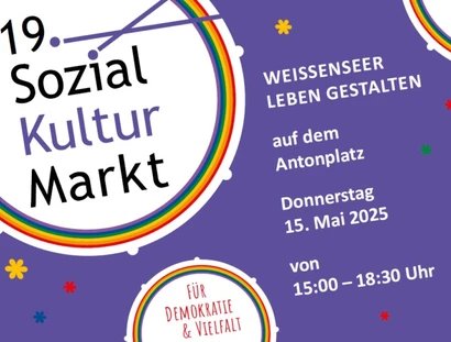 19. SozialKulturMarkt auf dem Antonplatz