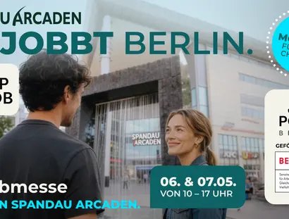 Veranstaltungen in Berlin: Jobmesse – “Shop a Job“ in den Spandau Arcaden