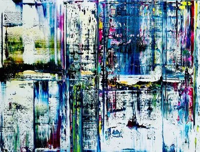 Bo Larsen The Blue Hour 2025 Öl auf Leinwand 120 x 160 cm