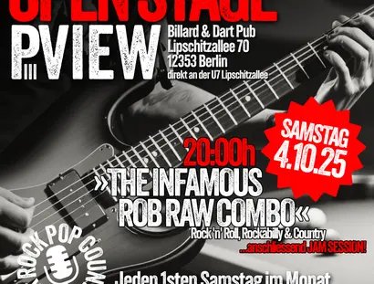 Veranstaltungen in Berlin: OPEN STAGE im PVIEW III