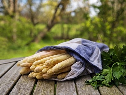 weißer Spargel