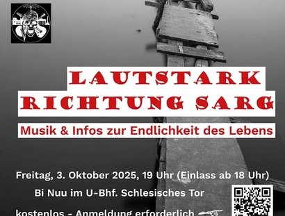 POSTER Lautstark Richtung Sarg