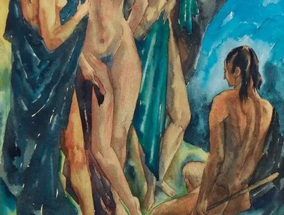 Drei weibliche Akte - das Urteil des Paris