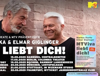 KEY VISUAL Markus Kavka & Elmar Giglinger – MTViva liebt DIch