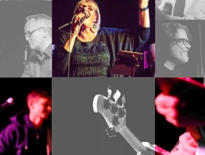 COLLAGE mit den Berliner Bands Mission BlueZ und SWAZZOU