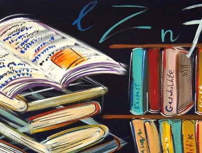 GRAFIK BUNTE BÜCHER