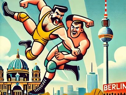 show wrestling match in Berlin