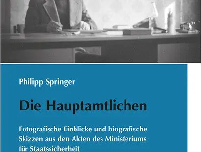 BUCHCOVER Philipp Springer: Die Hauptamtlichen