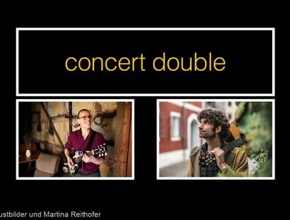 concert double mit Georg Kostron und Erwin R.