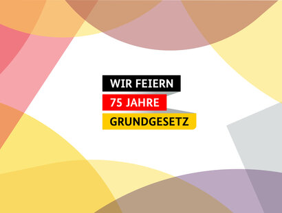 Key Visual, Deutschland feiert 75 Jahre Grundgesetz