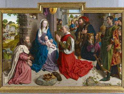 Hugo van der Goes, Monforte-Altar, um 1470/75,