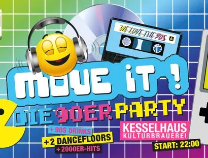 VISUAL Move iT! - die 90er Party