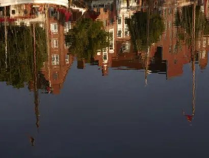 Spiegelung im Wasser