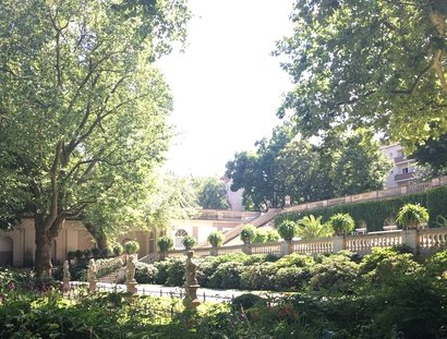 Blick auf die Galerie im Körnerpark