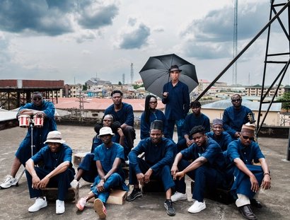 Die Band BANTU mit dem deutsch-nigerianischen Frontmann Adé Bantu