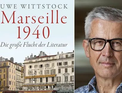 BUCHCOVER Marseille 1940 – Die große Flucht der Literatur und Portrait Wittstock