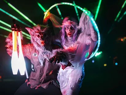 Halloween  im Park