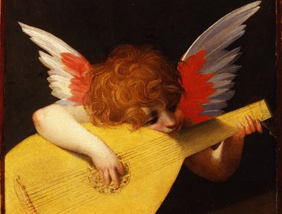 Rosso Fiorentino, Madonna dello Spedalingo, Detail, 1518