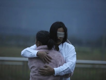 Li Binyuan und seine Mutter