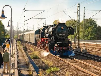 Historische Dampflok