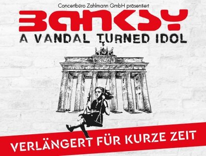 Veranstaltungen in Berlin: BANKSY – A Vandal turned Idol
