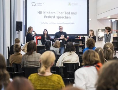 Fachtag "Mit Kindern über Tod und Verlust sprechen" in den Werkräumen der Akademie