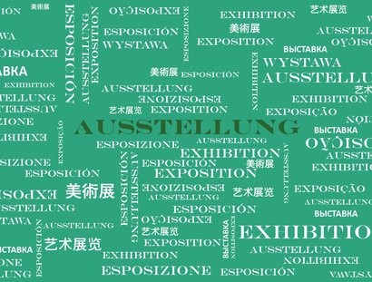 Symbolbild Grafik Ausstellung grün