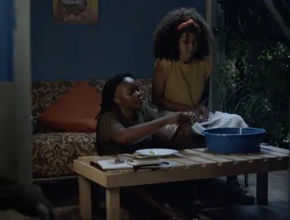 Film "Anba Dlo" by Rosa Caldeira and Luiza Calagian