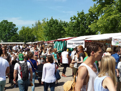 Veranstaltungen in Berlin: Flohmarkt im Mauerpark