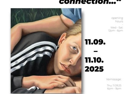 Flyer Ausstellung waiting for connection