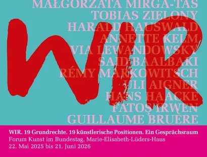 Veranstaltungsplakat WIR