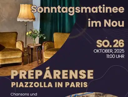 Sonntagsmatinee: Piazzolla in Paris